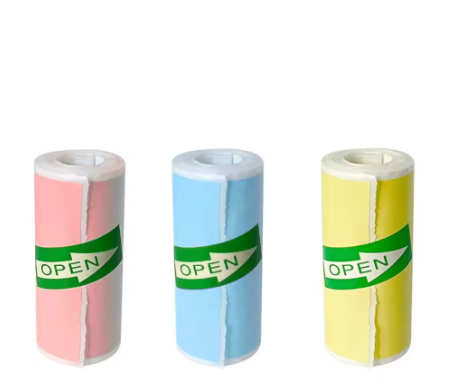 PRINTY 용지 3개 (red, blue, yellow)